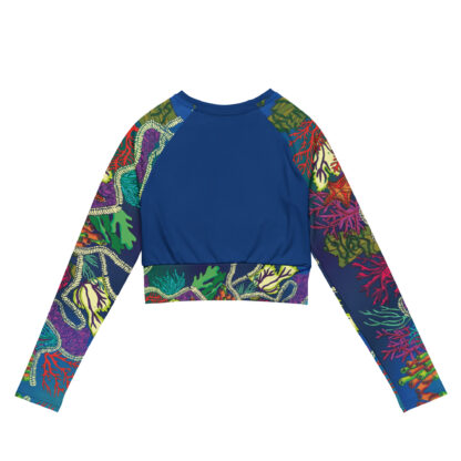 Recycled long-sleeve crop top - Image 4